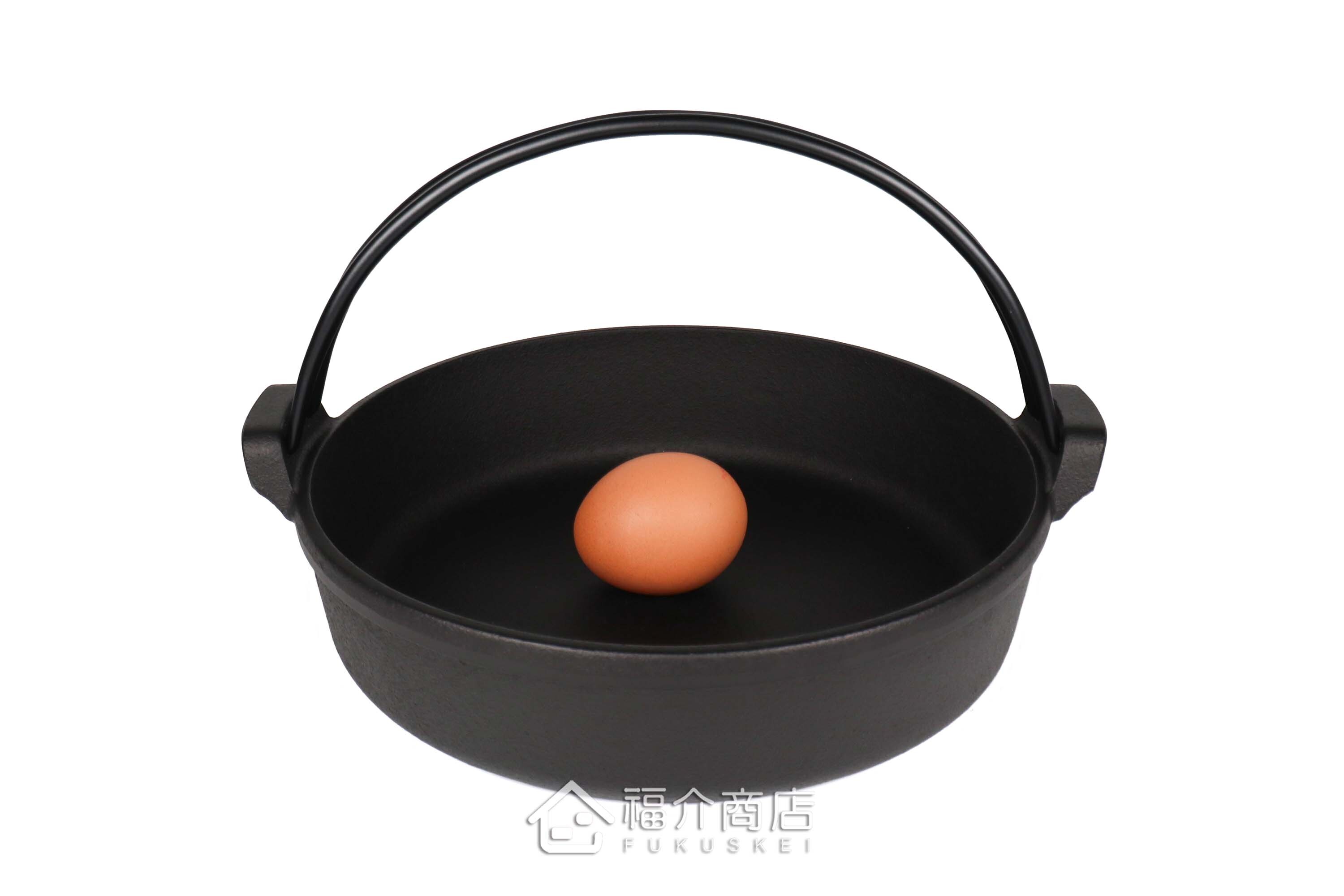 煮壽喜燒用的鑄鐵鍋