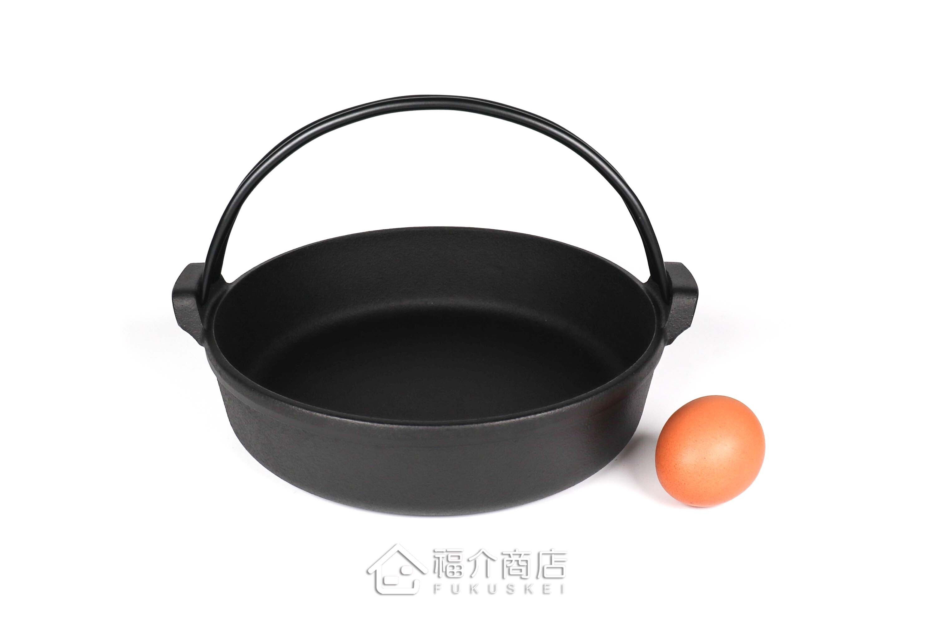 煮壽喜燒用的鑄鐵鍋