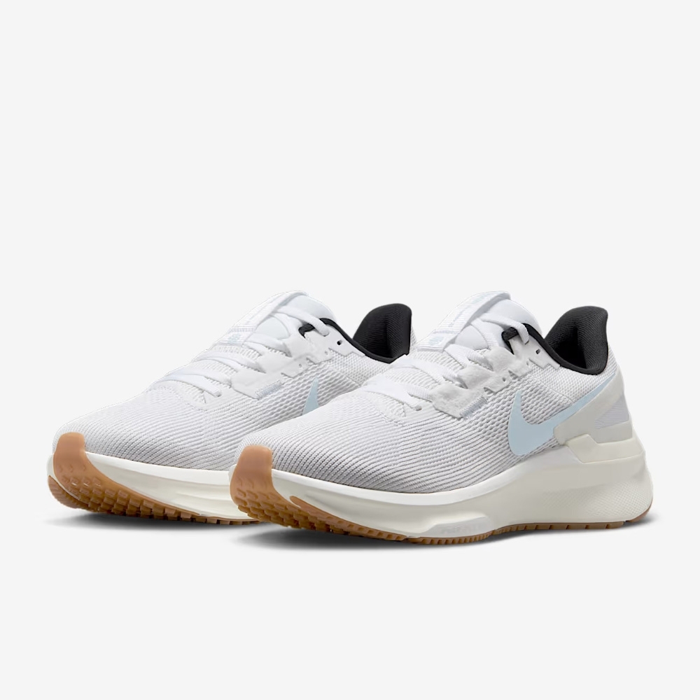 NIKE 慢跑鞋 W AIR ZOOM STRUCTURE 25 白水藍 膠底 女 DJ7884-113