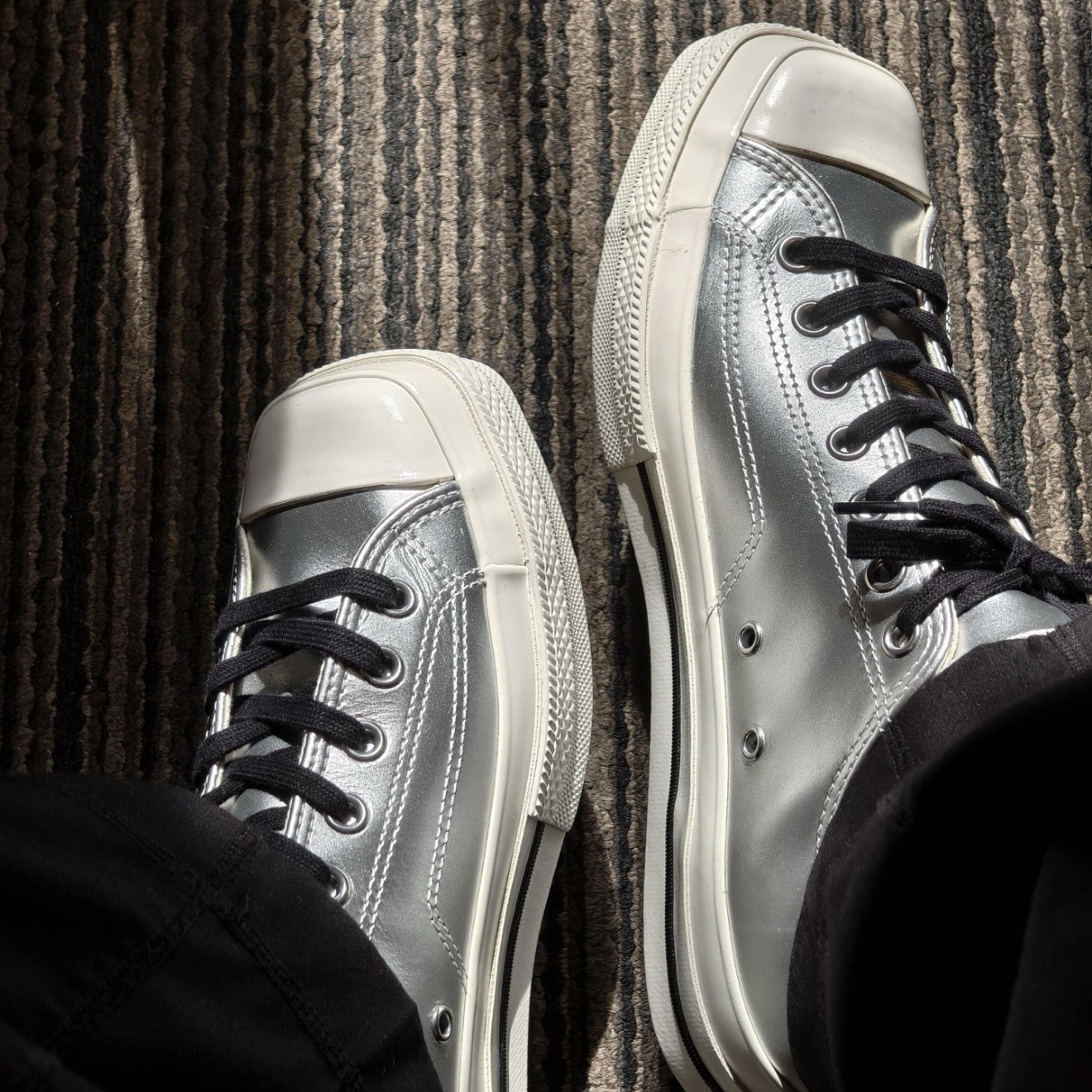 CONVERSE ALL STAR SQUARETOE SV OX 液態銀 方頭 帆布鞋 休閒 日本限定 31315830