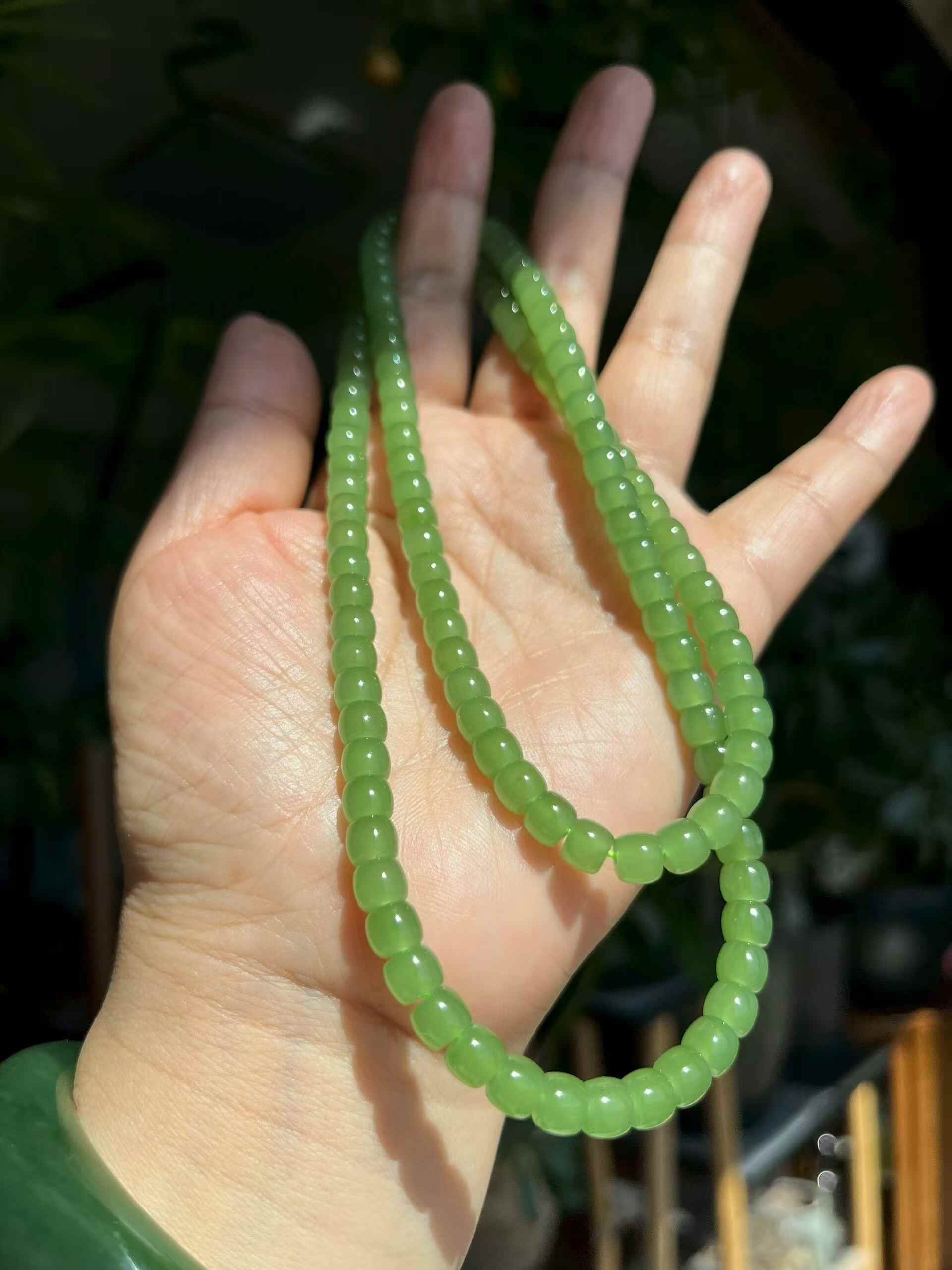 和田玉項鏈,天然和田玉軟玉