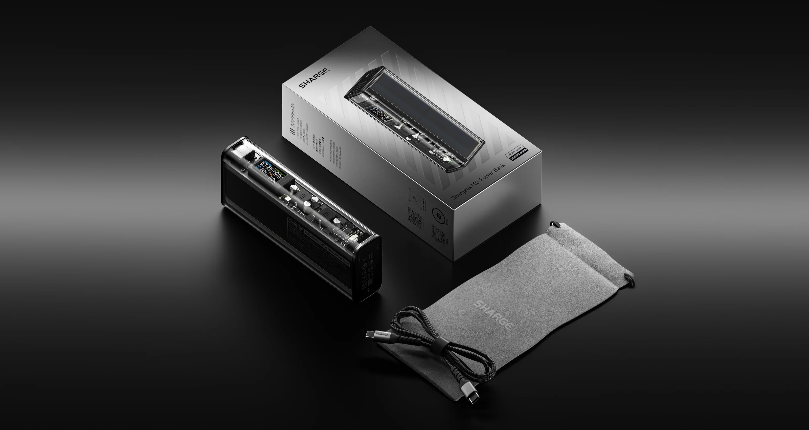 SHARGE Shargeek 140 Power Bank 20000mAh