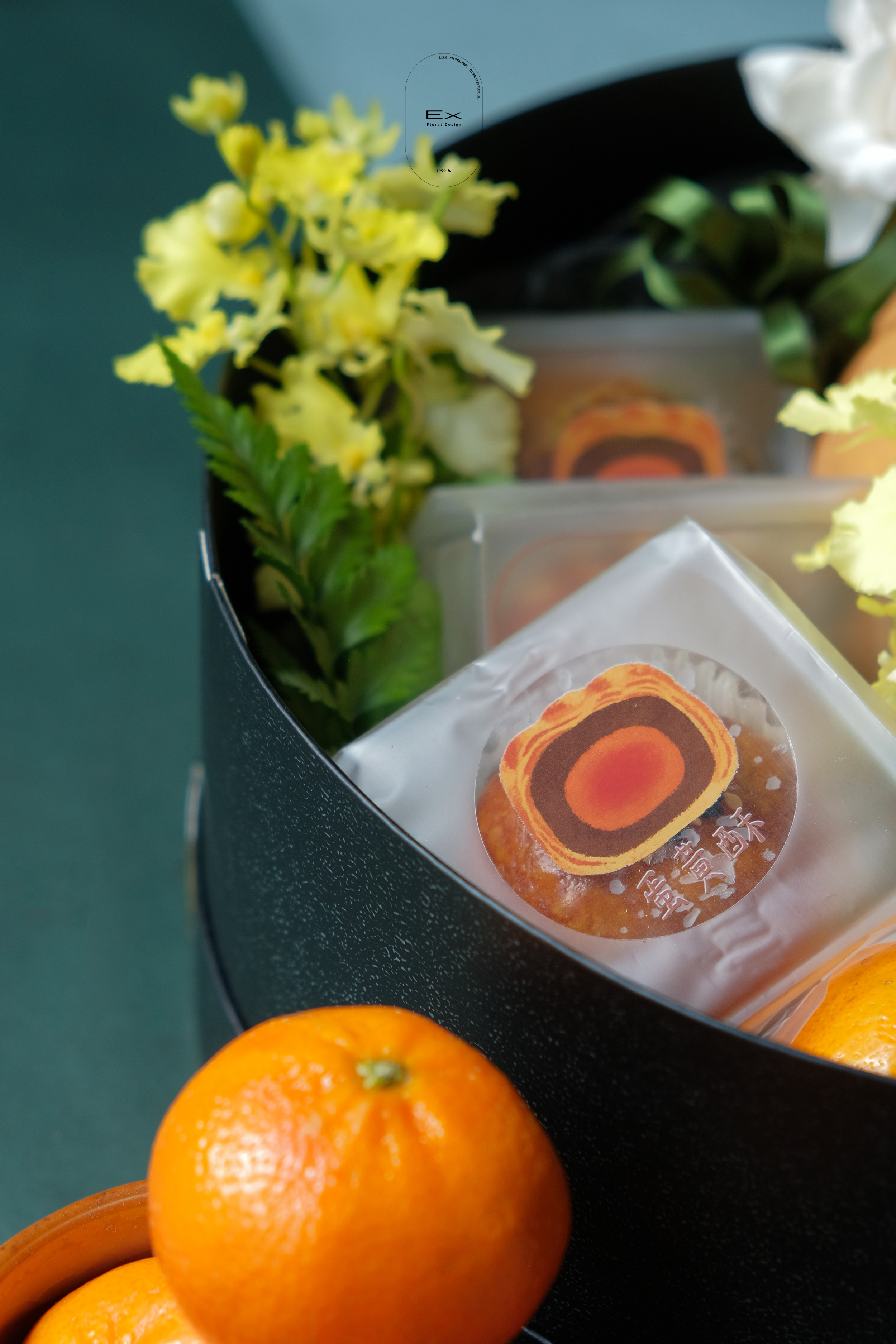中秋聯名禮盒 EX Floral Design x 函絮洋菓子