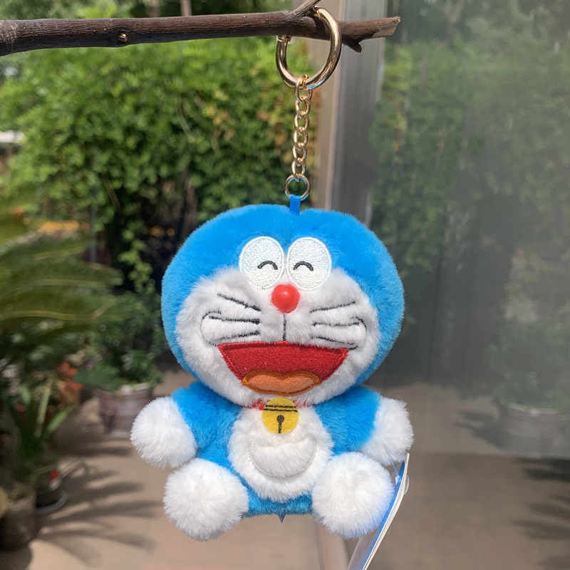 正版多啦A夢毛絨款吊飾