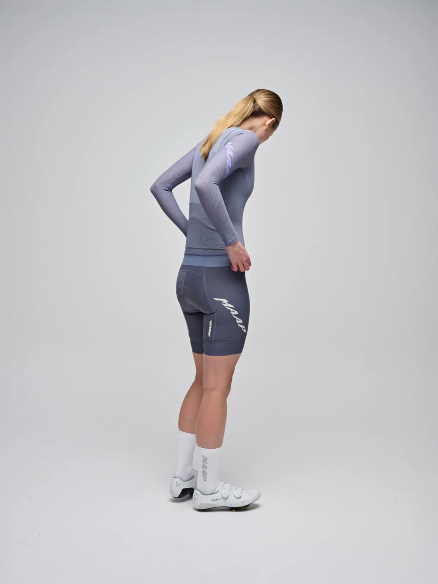 【MAAP】W's Emerge LS Jersey 女長車衣 / Galaxy Blue 銀河藍