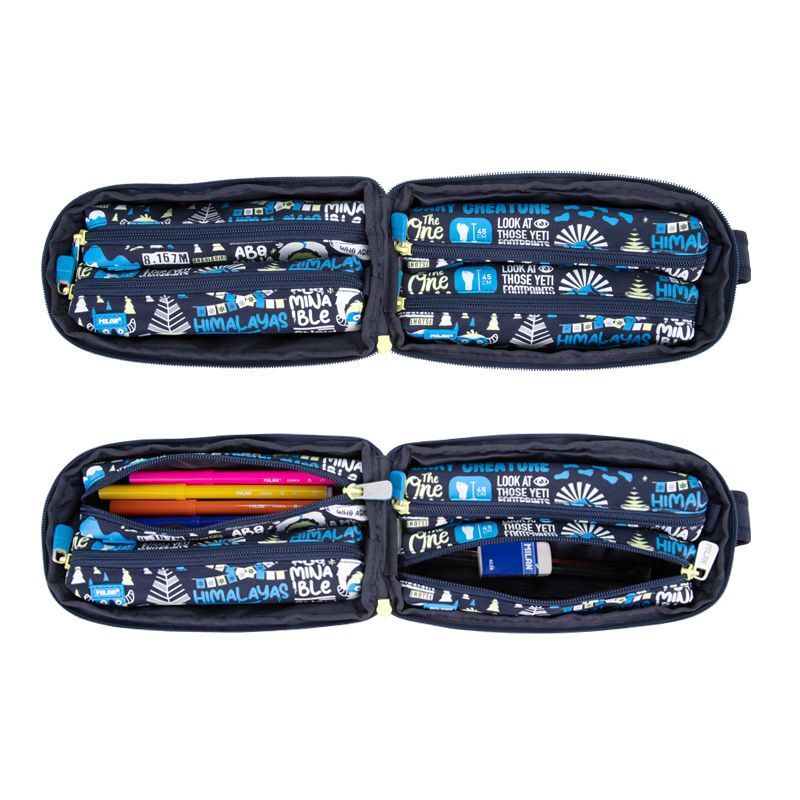 MILAN隨行畫筆袋著走_雪怪Yeti大冒險(4口)