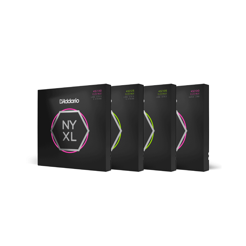 D'Addario Daddario / NYXL系列 電貝斯弦(45130/45125/45105/45100) — 三峽吉他 / Bass｜YA! 玩音樂