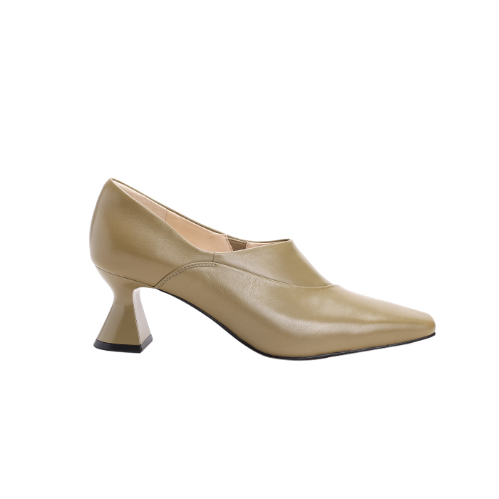 LEAVY 皮革高跟鞋