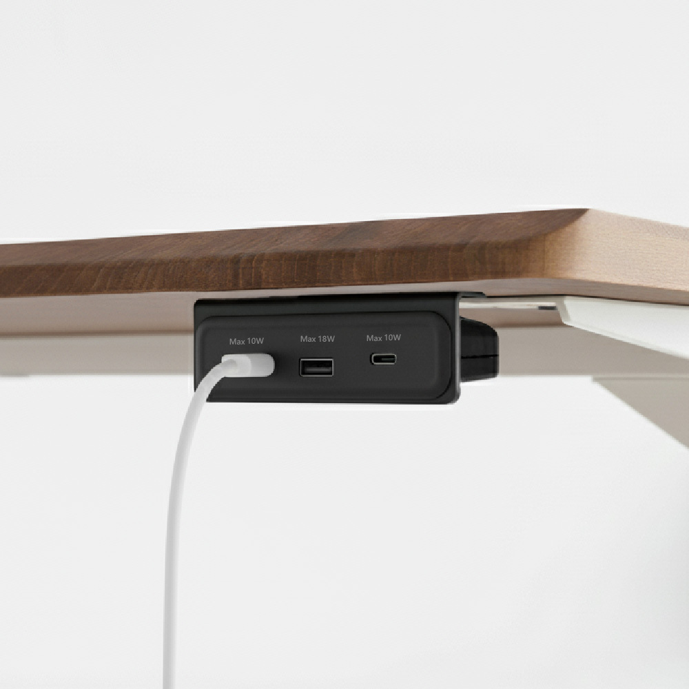 桌用型充電座-1 USB + 2 Type-C