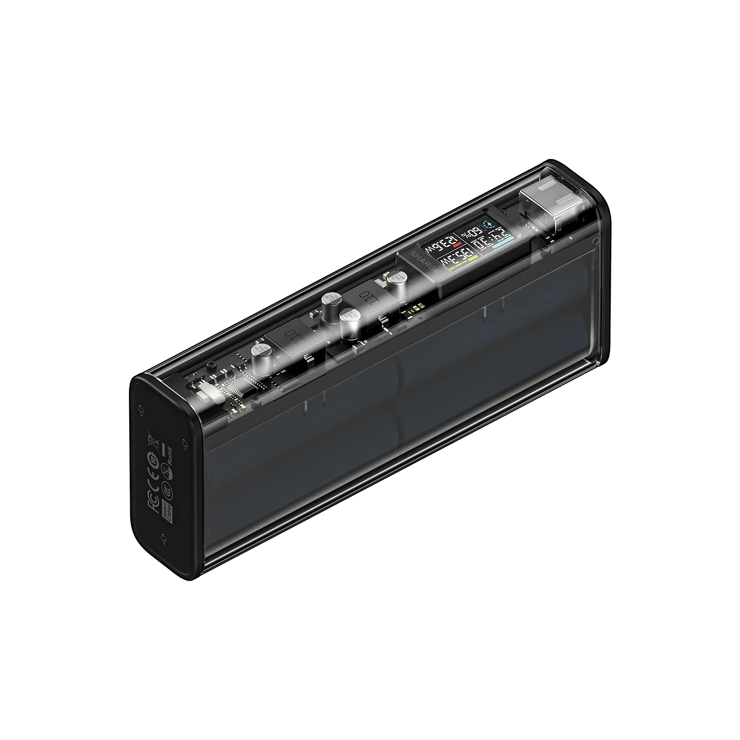 SHARGE Shargeek 140W 透明快充行動電源20000mAh | FUTEX Store SHARGE Shargeek 140W 透明快充行動電源20000mAh | FUTEX Store