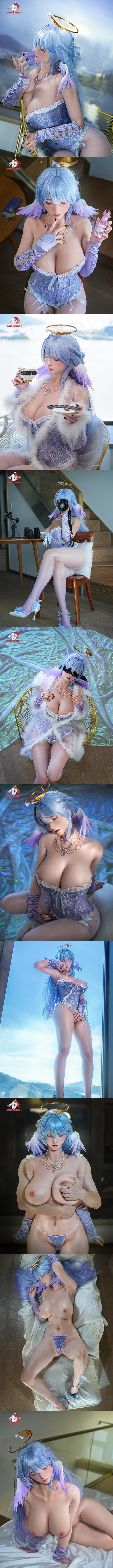 娃娃學姐 夢 全矽膠 170cm皮紋款 silicone sex doll with skin texture