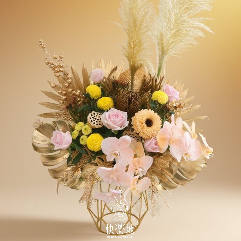 秋迎月明 I 鮮花盆花  AF250889