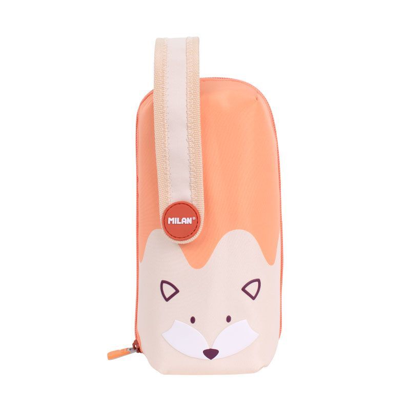 MILAN隨行畫筆袋著走_小動物系列_小狐狸(4口)