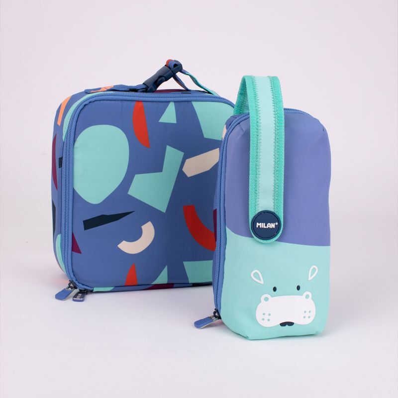 MILAN隨行畫筆袋著走_小動物系列_小河馬(4口)