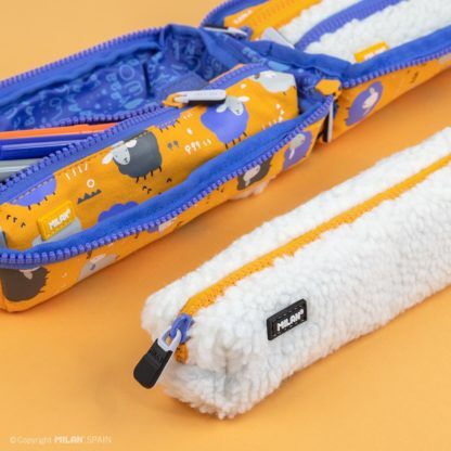 MILAN隨行畫筆袋著走_呆萌小羊(4口)