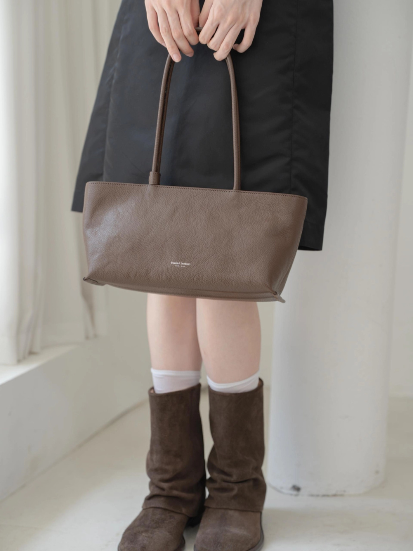 【 4/19收單 】｜Bucks & Leather Boat Shopper 真皮法棍腋下包