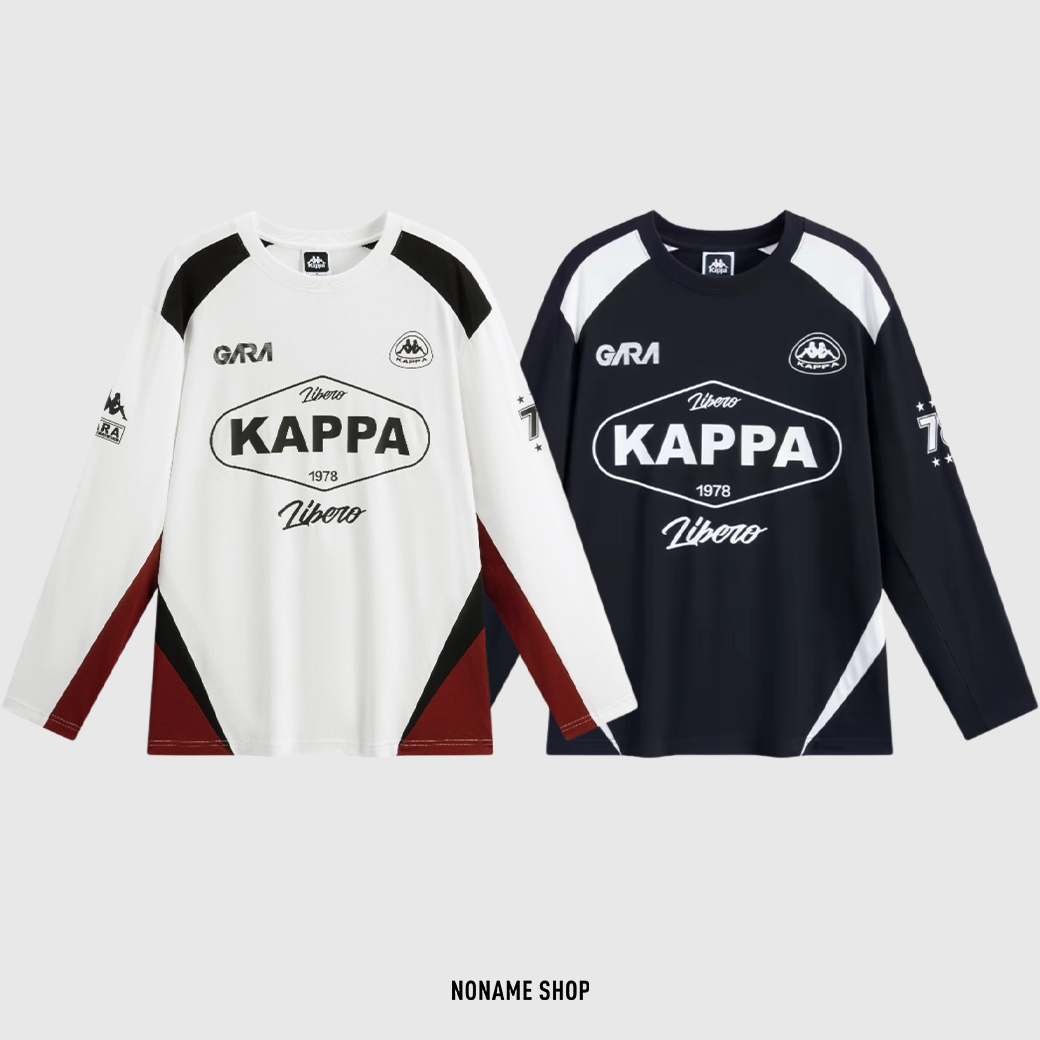 KAPPA 1916系列 復古 美式 賽車風 寬鬆 長袖 兩色 (男款)
