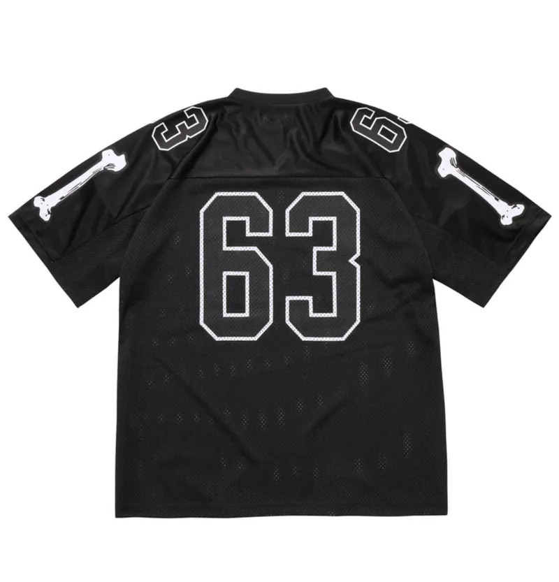 現貨|SUPREME FW25 Bones Football Jersey BLACK