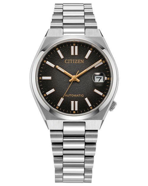 行貨 Citizen 星辰 Tsuyosa NJ0200-50E 37mm “Time Slip” with Smoked Black Dial Limited Automatic Tsuyosa NJ0200-50E 煙燻黑錶盤 限量版 自動腕錶