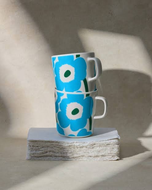 Marimekko x Blue Bottle Coffee 聯名 藍瓶 馬克杯 400ml