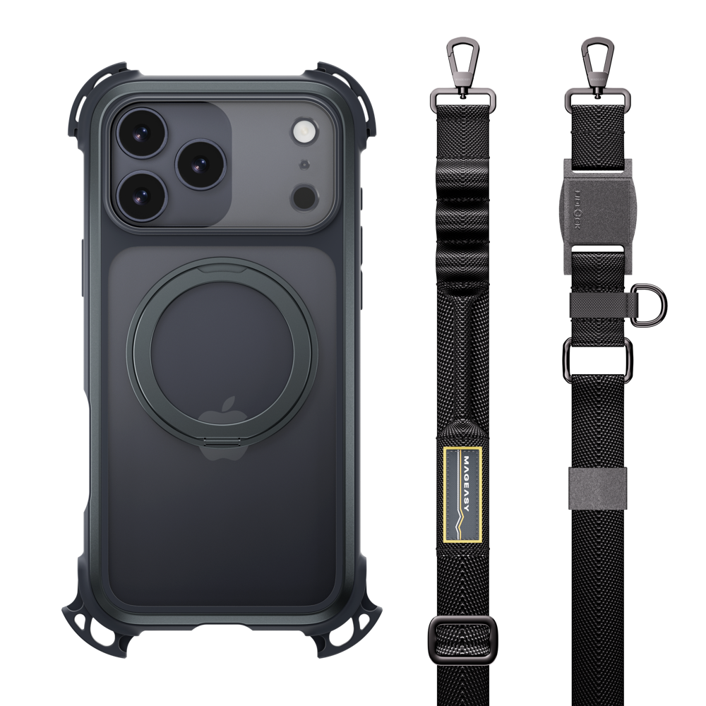 【MagEasy】i17系列 Odyssey Ultra M 終極支架掛繩殼