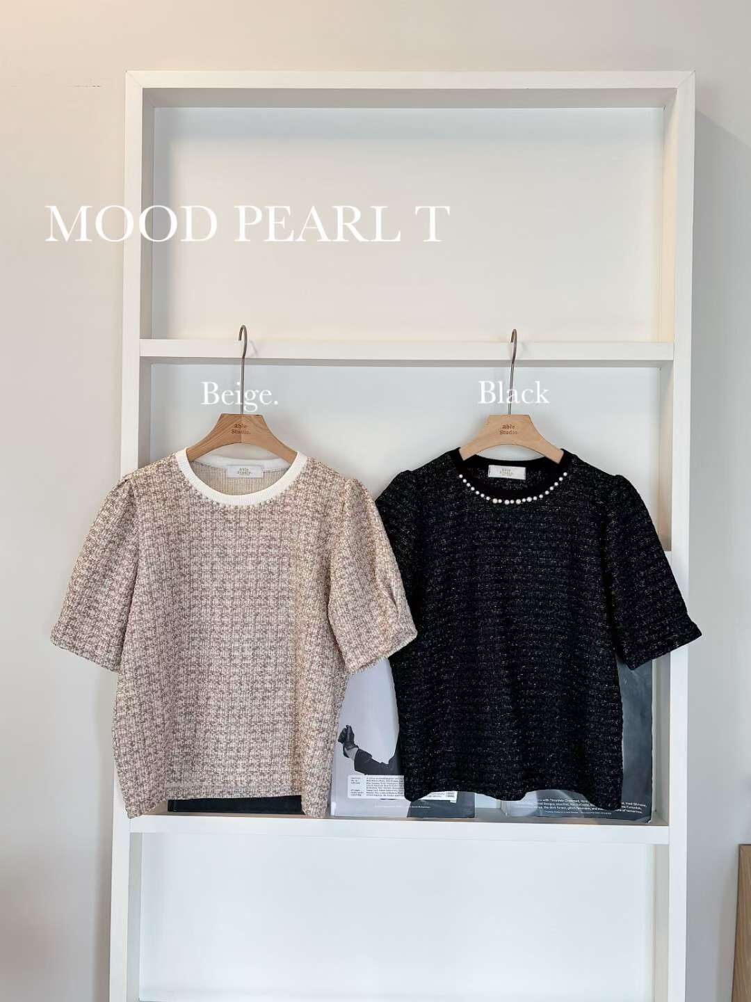 AS5006 小香風珠珠領上衣