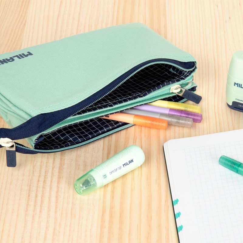 MILAN萬用袋_1918系列_薄荷綠(5層)