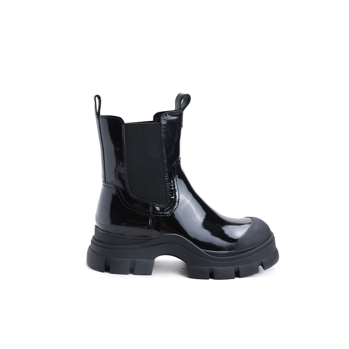 MODA 圓頭切爾西靴