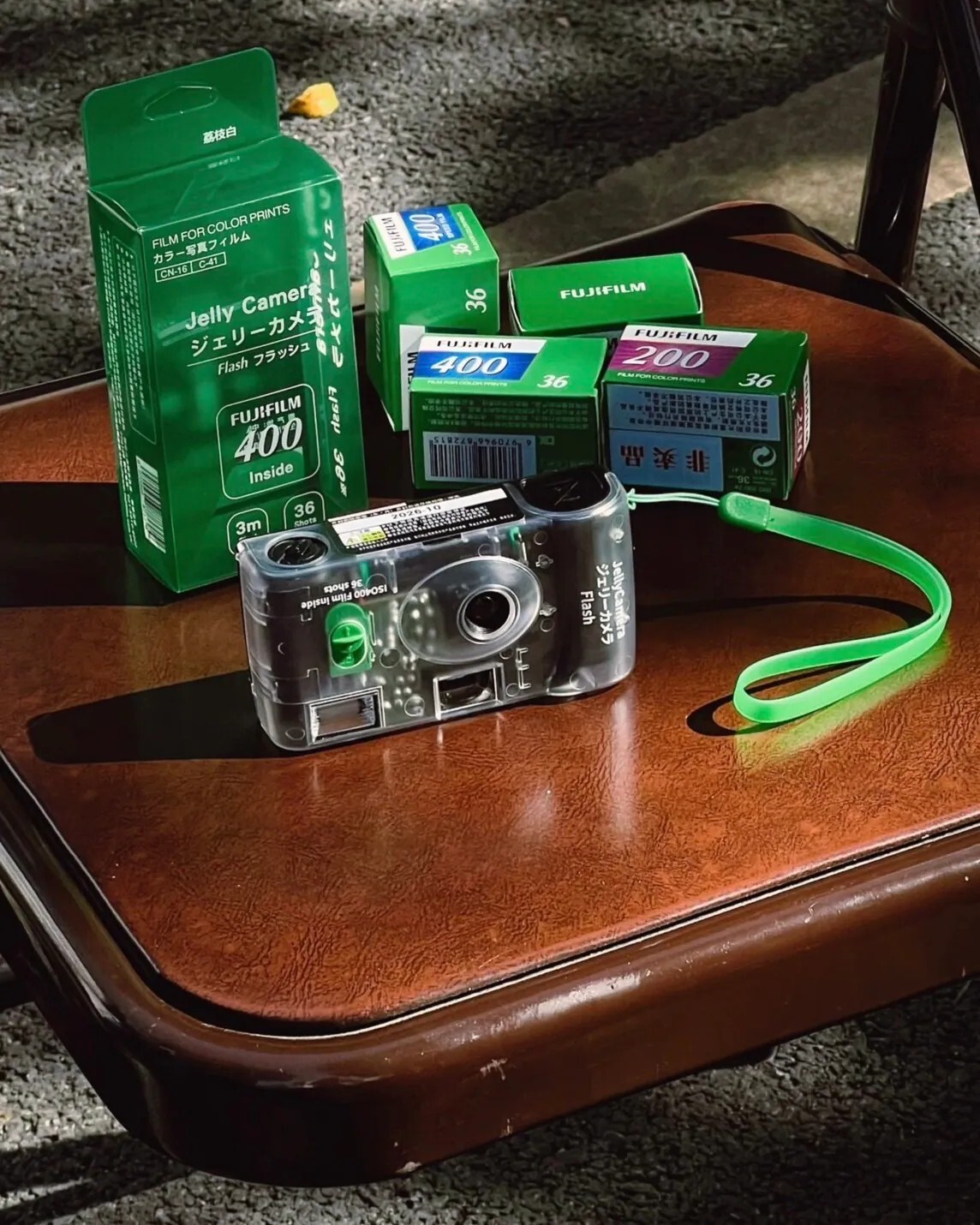 <哈燒話題> 富士 FUJI 果凍相機 全透明 重複性即可拍 4色