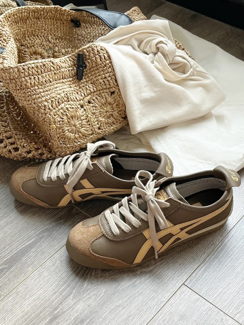 Onitsuka Tiger Mexico 66 鬼塚虎 德訓鞋 摩卡泰奶 咖啡色 棕色 奶橘色 男女款 1183C102-203 / 調貨