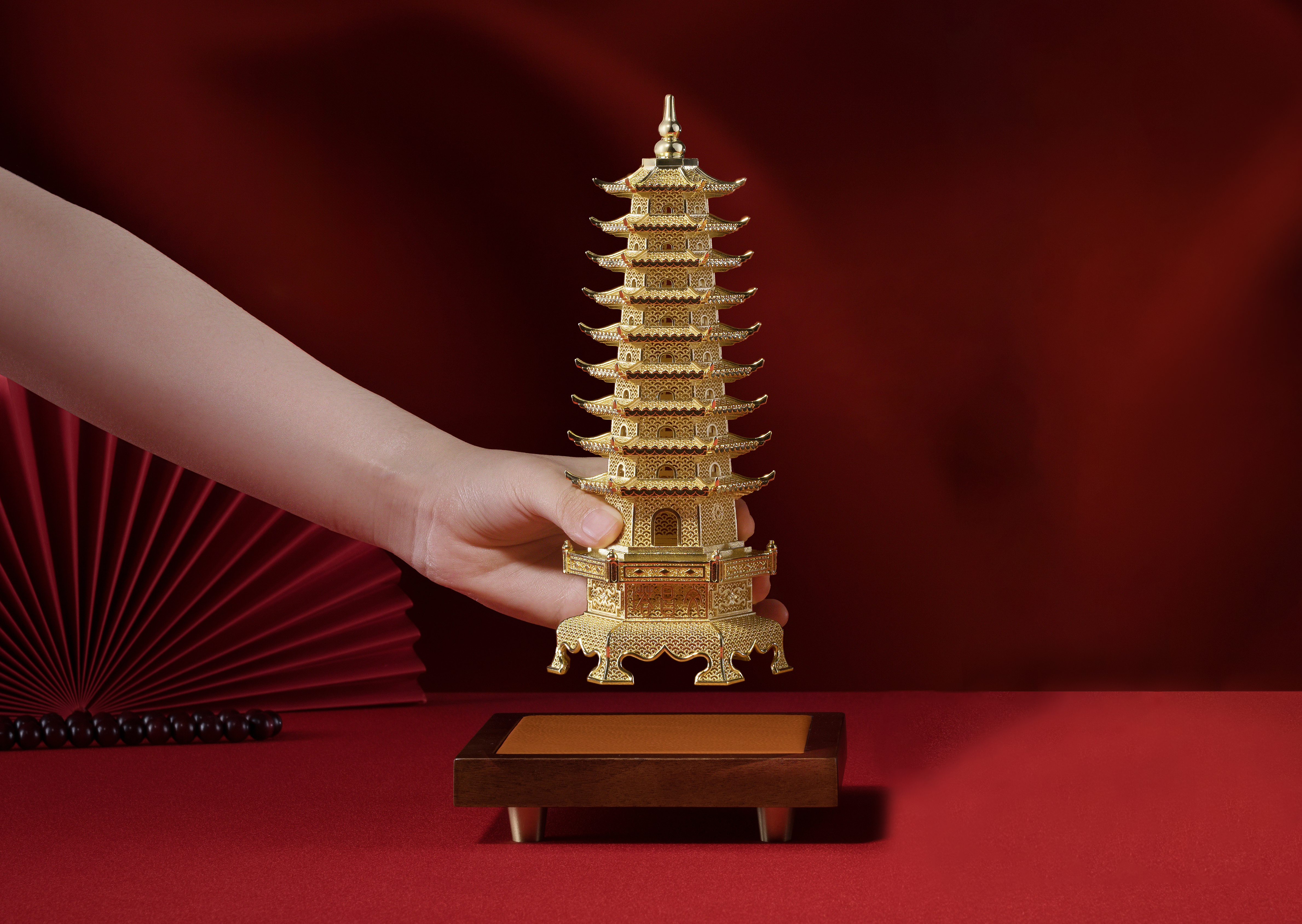 九層花絲狀元塔◇已停產◇