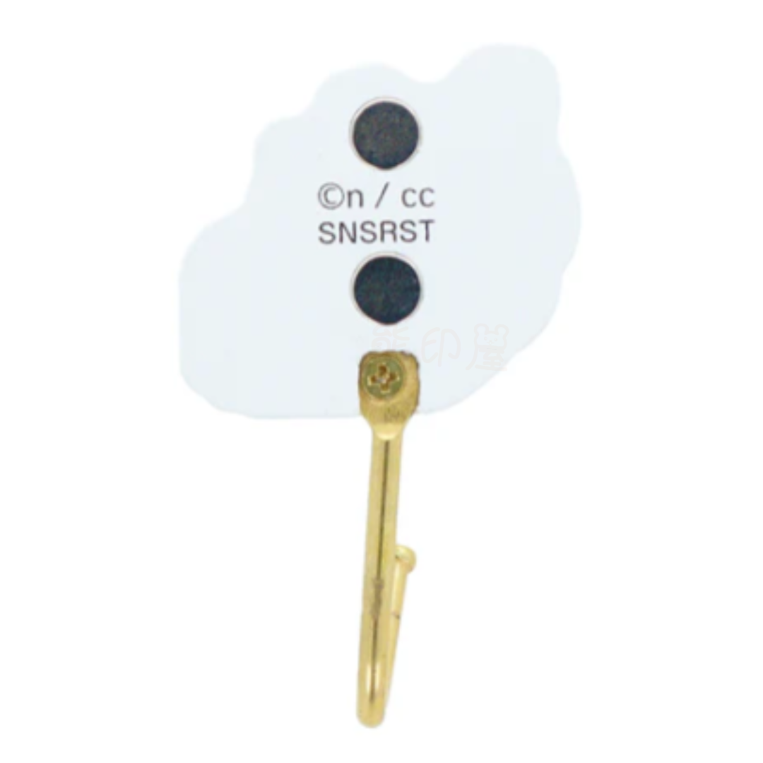 Chiikawa古本屋小螃蟹仙境款木製磁鐵掛鉤