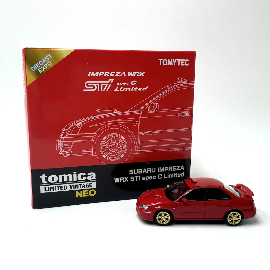 【現貨】Tomytec LV-N Subaru Impreza WRX STi spec C Limited Red