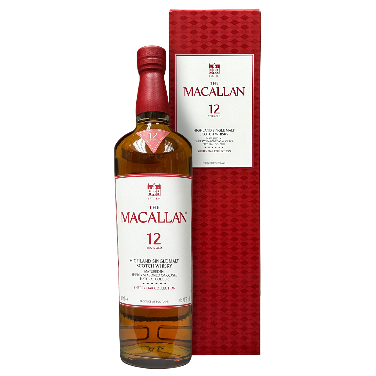 Macallan 12 Years Old Sherry Oak Collection 40%