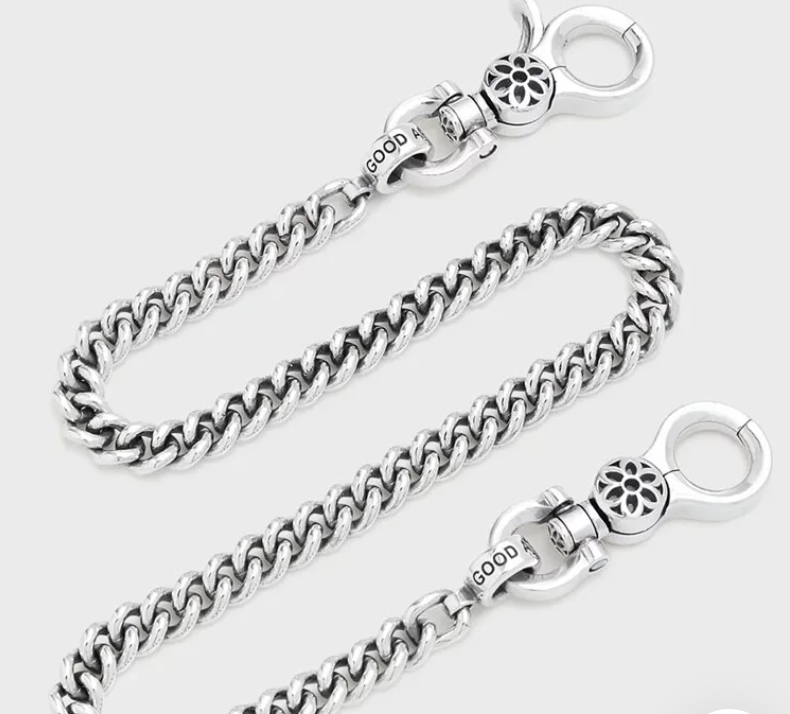 Curb Chain Wallet Chain A