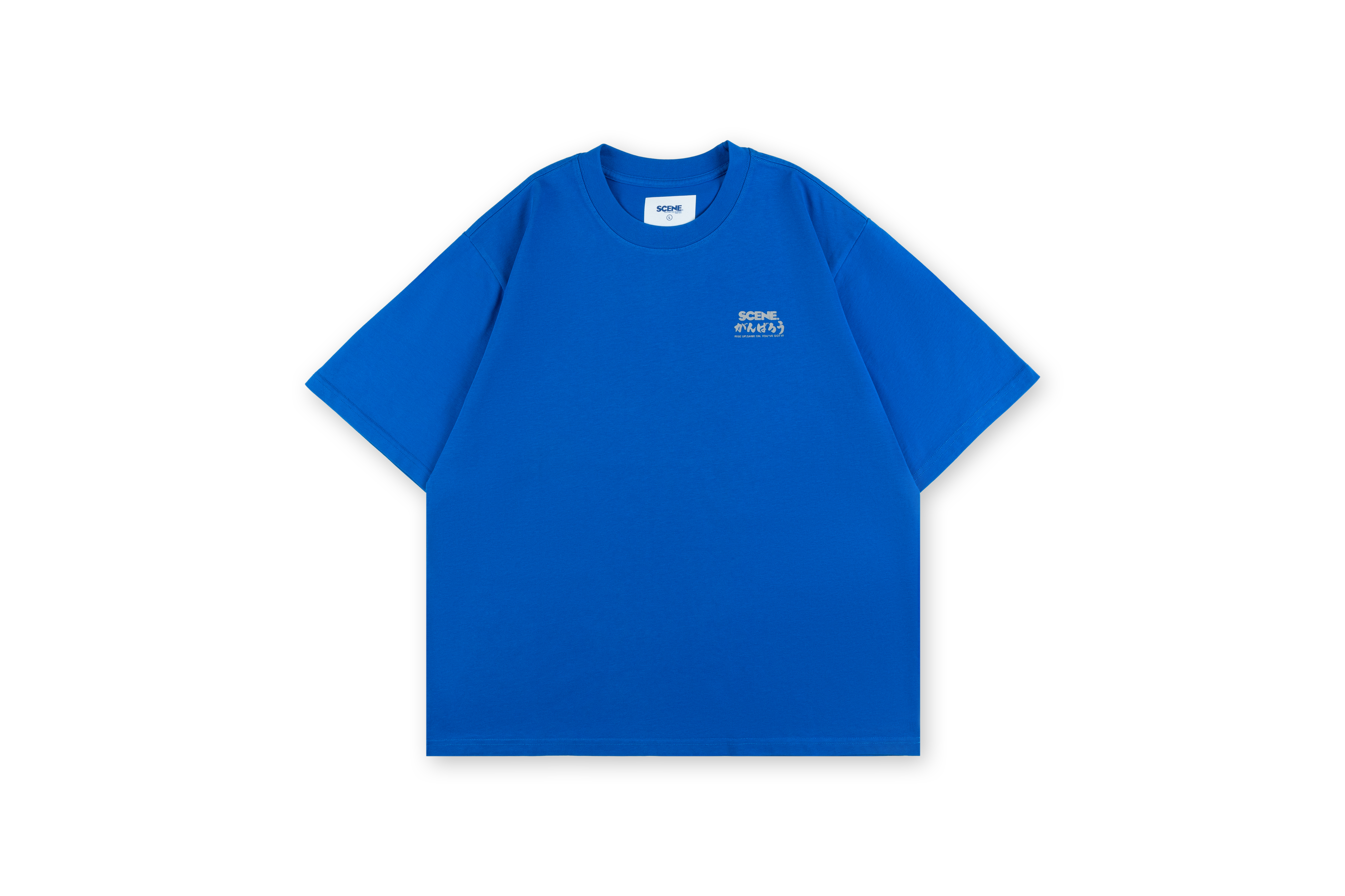 TOKYO TIDAL 3M TEE // BLU_SILVER