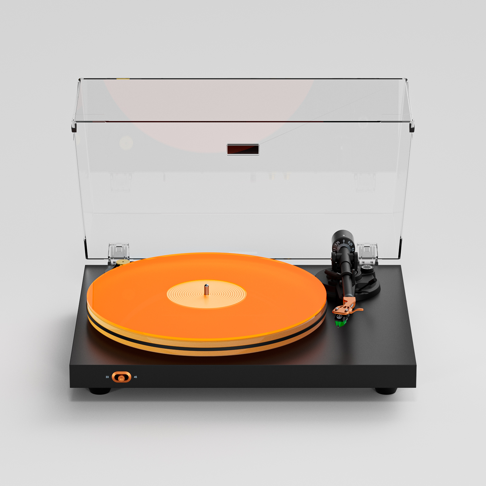 Fosi Audio Luna3 黑膠唱盤