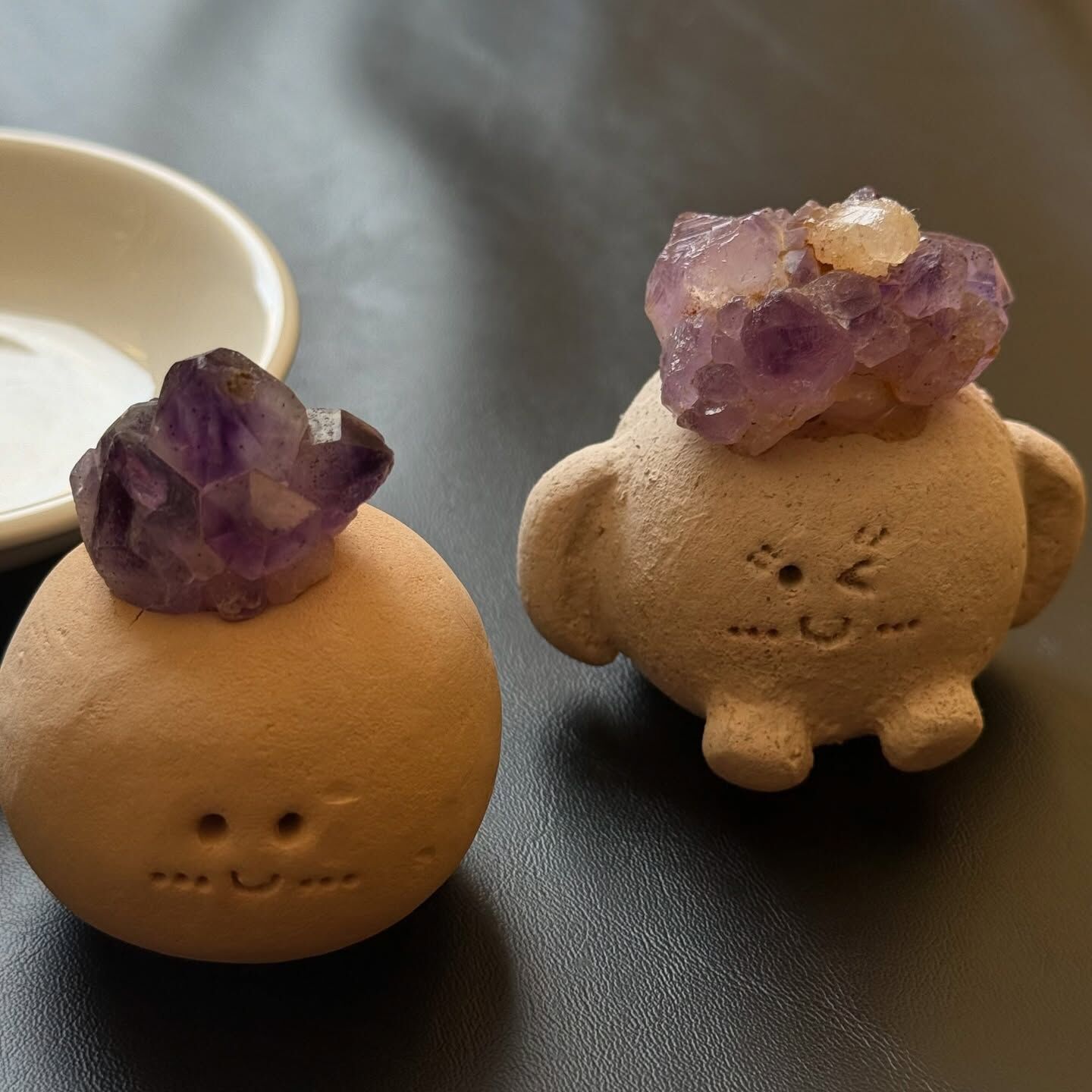 [原石] 紫超七 小晶靈 水晶擺飾