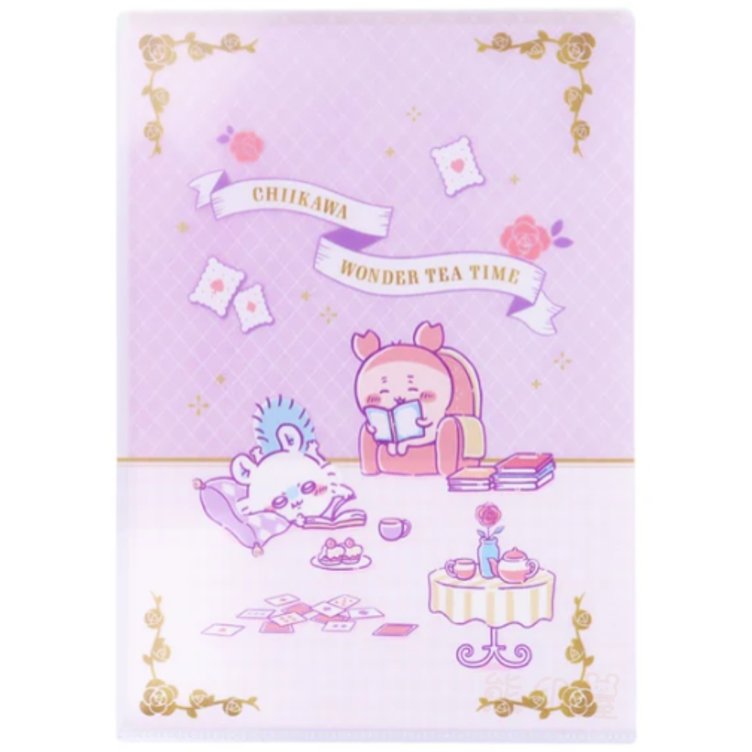 日本Chiikawa飛鼠古本屋小螃蟹下午茶A4 文件file日本製