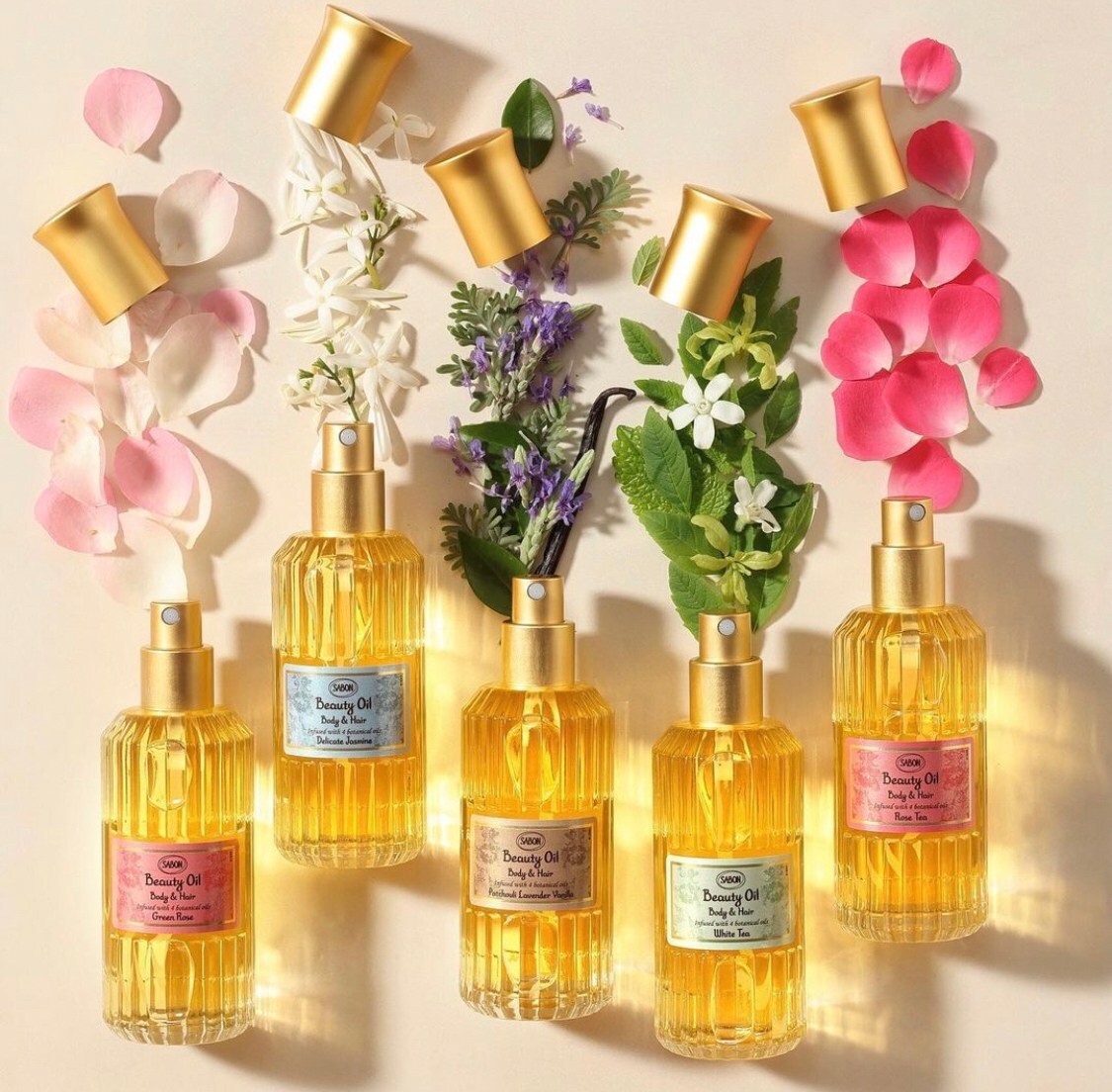 【SABON】 以色列綠玫瑰 保濕光萃油100ml