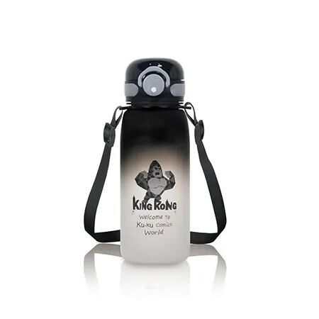 KUKU 彈蓋鎖扣漸變水壺 550ml