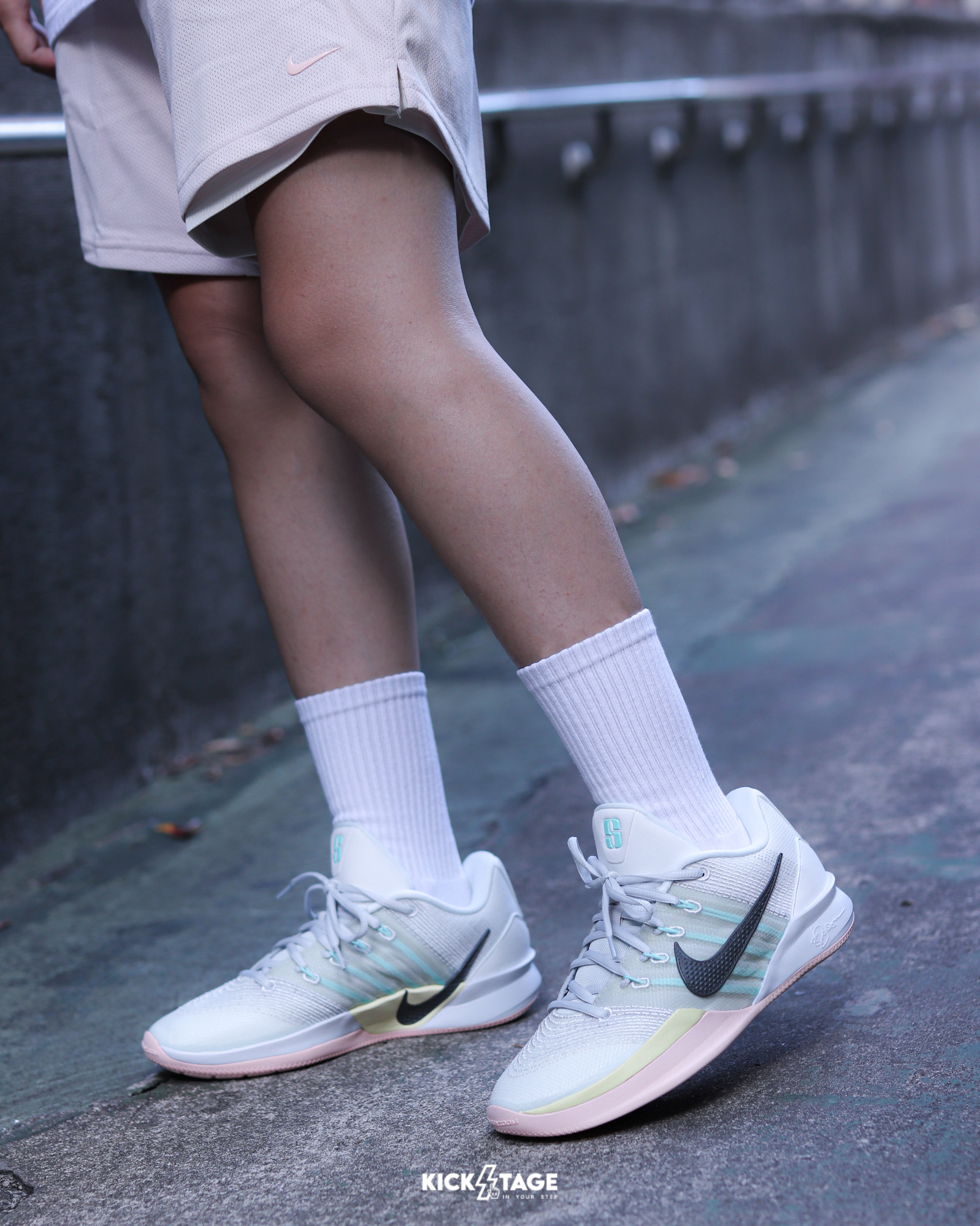 [ 特價售出無退換 ] 男女鞋 NIKE SABRINA 3 'Silencer' EP  XDR 白灰綠 包覆 緩震 運動 實戰鞋 籃球鞋【HF2882-100】