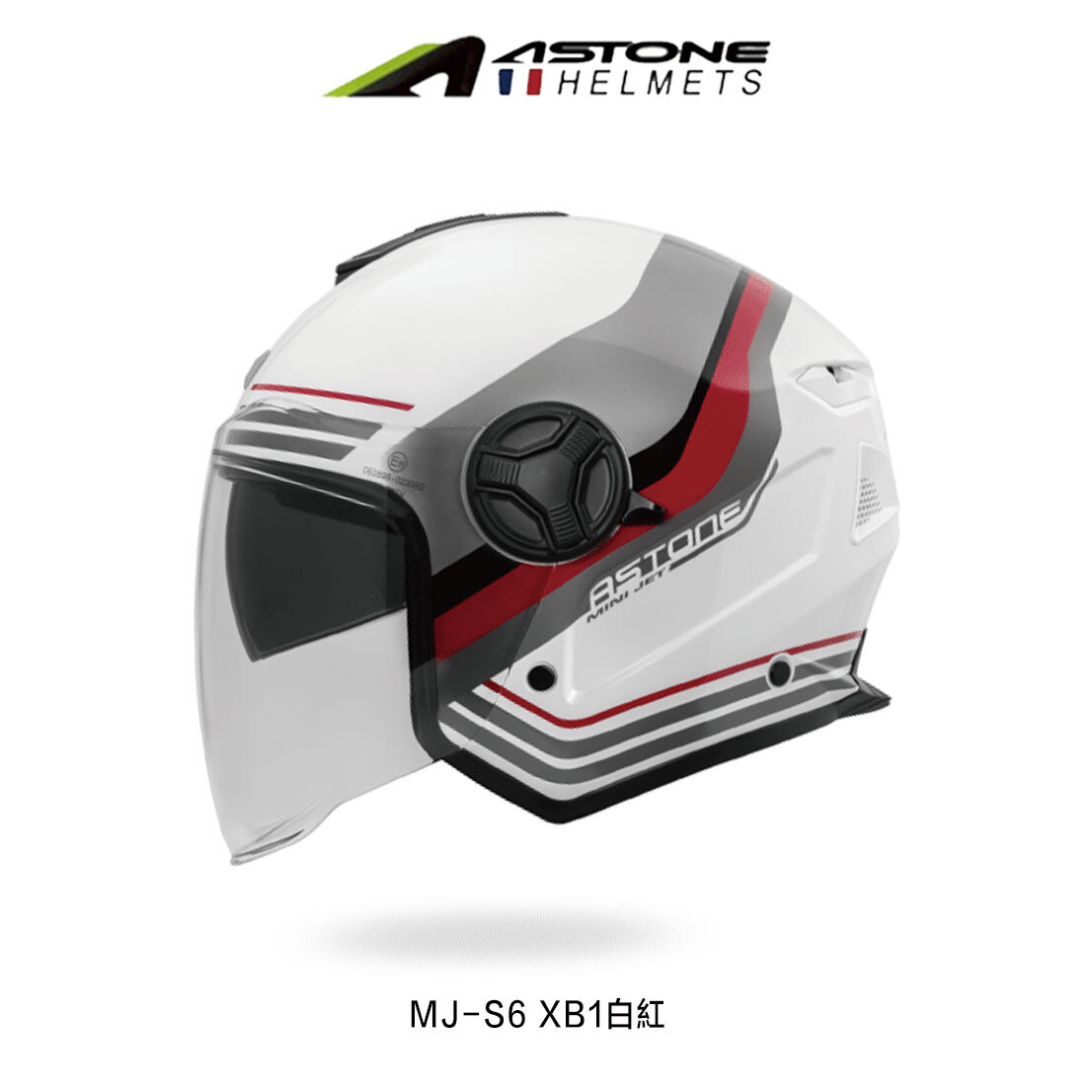 ASTONE MJ-S6 彩繪 XB1 半罩安全帽