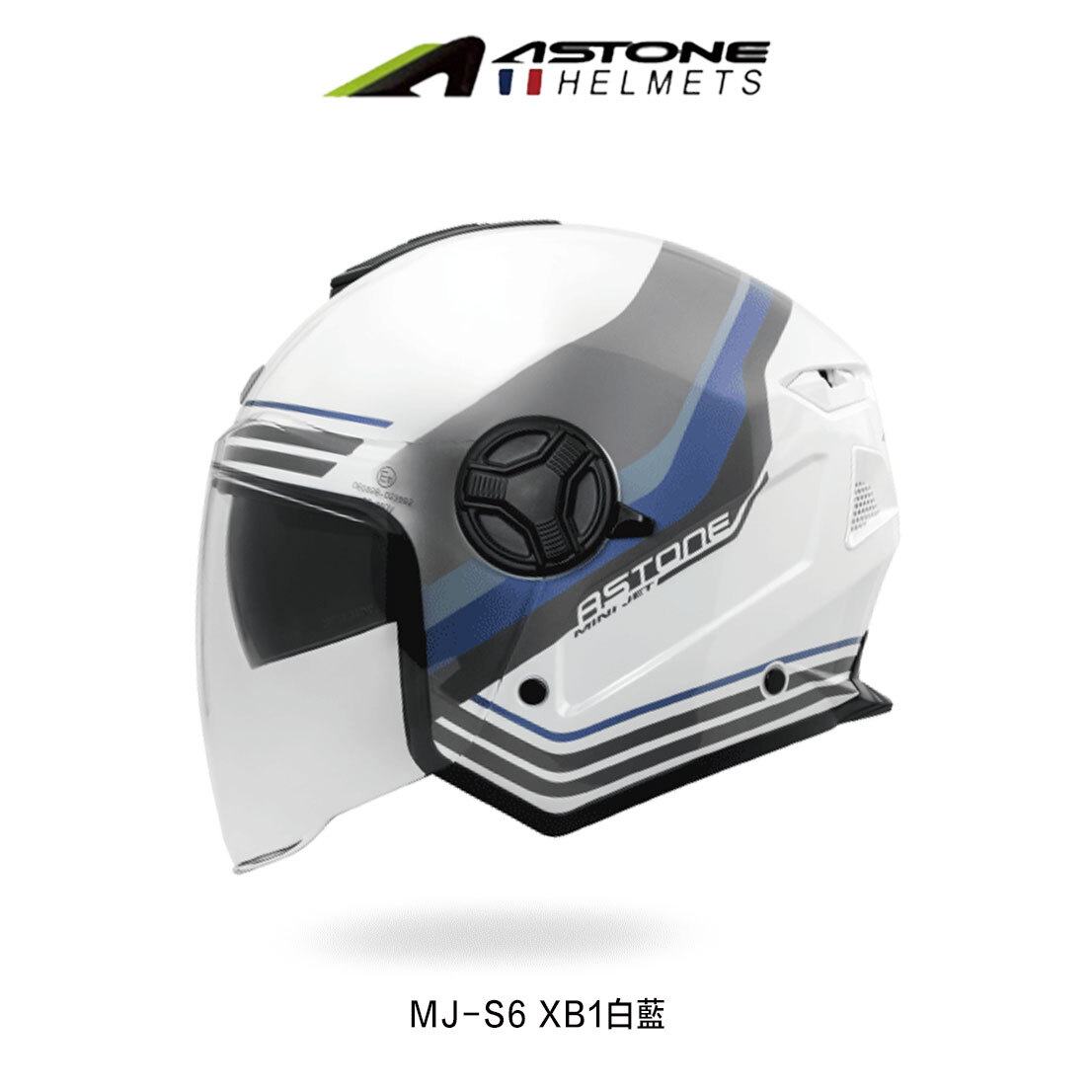 ASTONE MJ-S6 彩繪 XB1 半罩安全帽