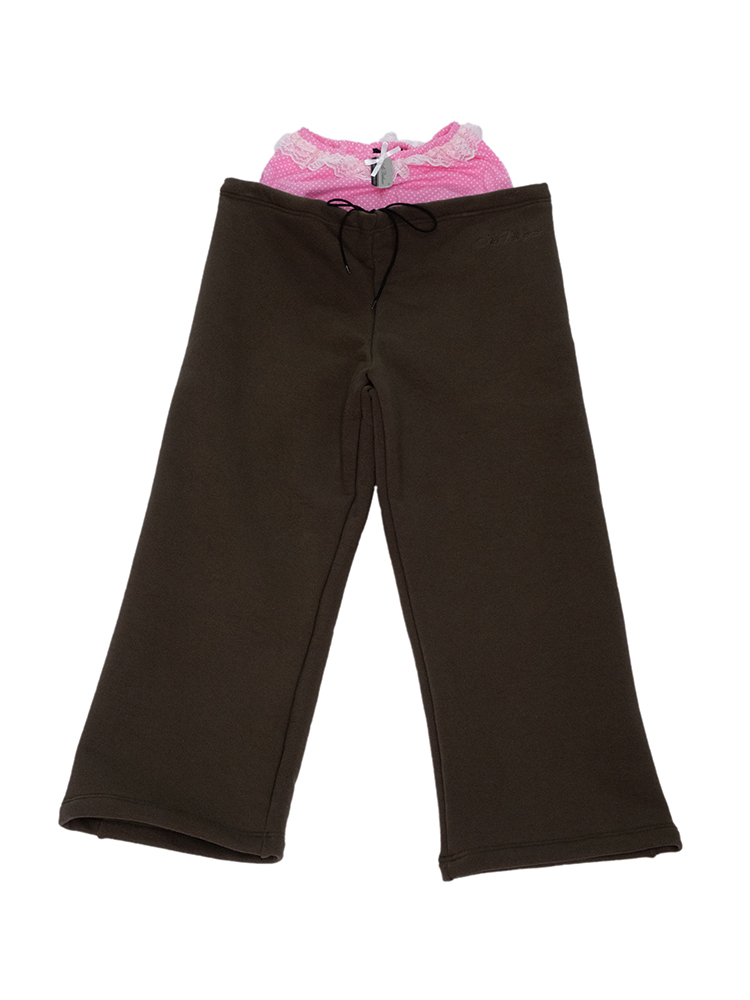 Docking Sweat Pants Khaki