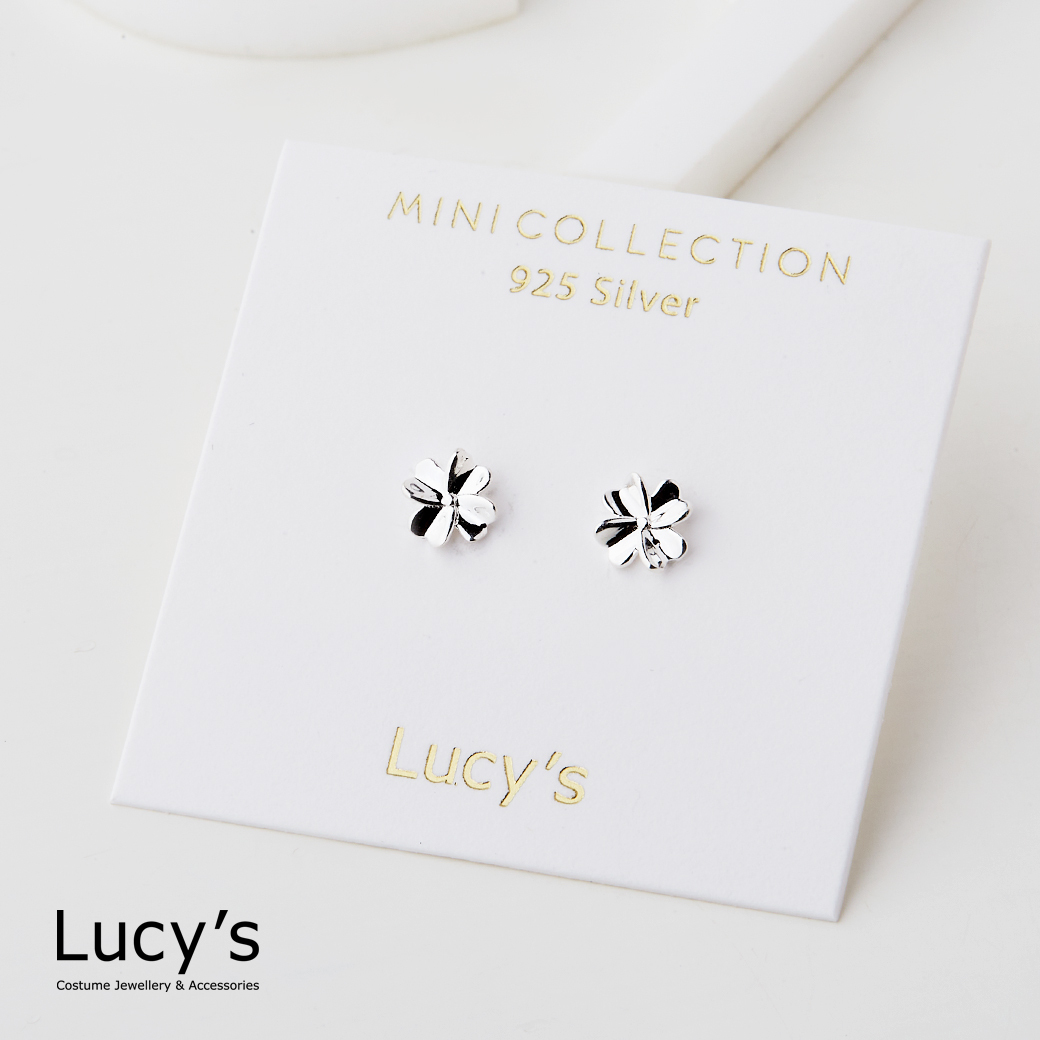 *925純銀〔輕銀系列〕小幸運 耳環 (126461)