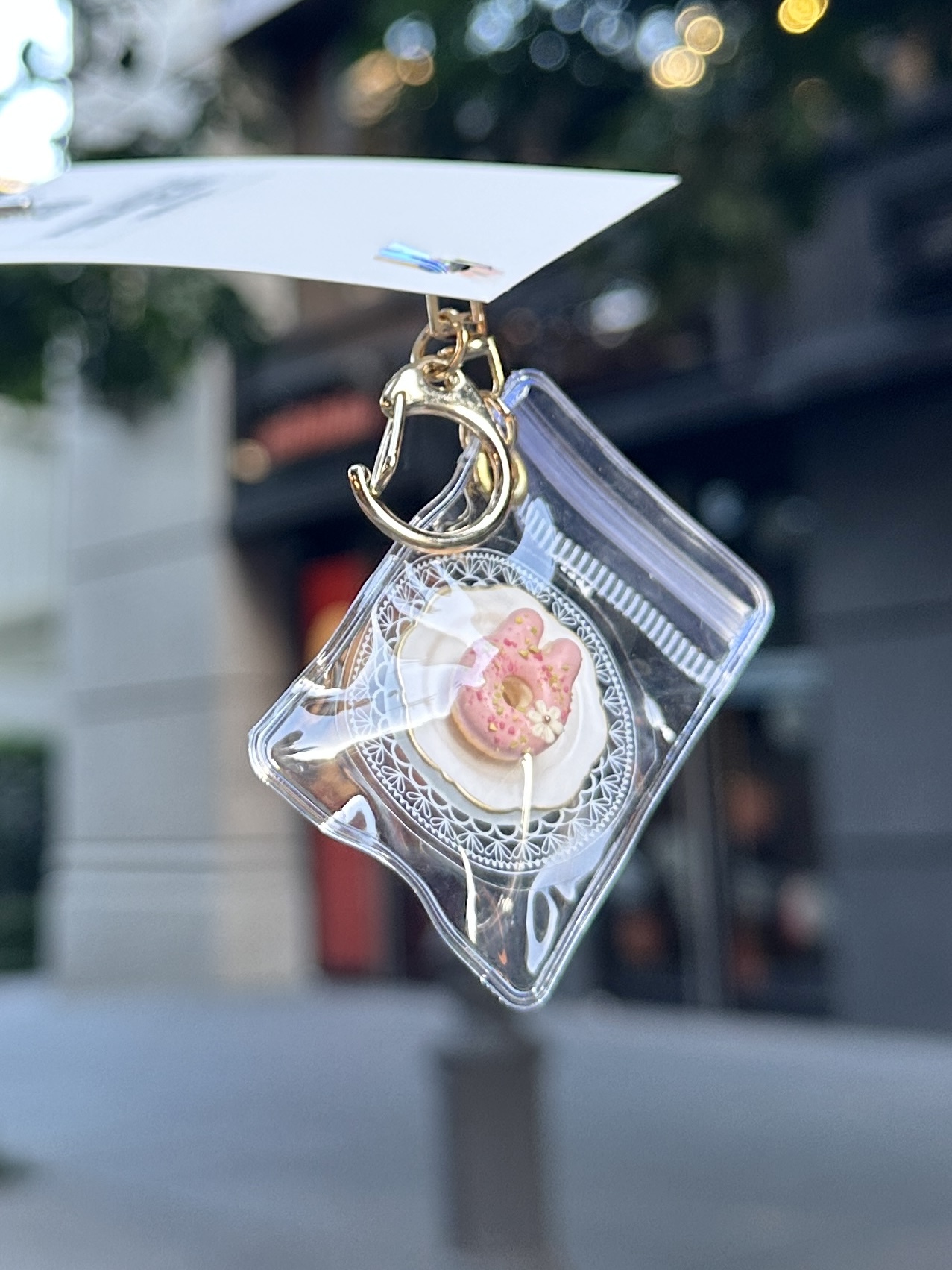 [mapu] 兔子巧克力甜甜圈吊飾 | NO.22