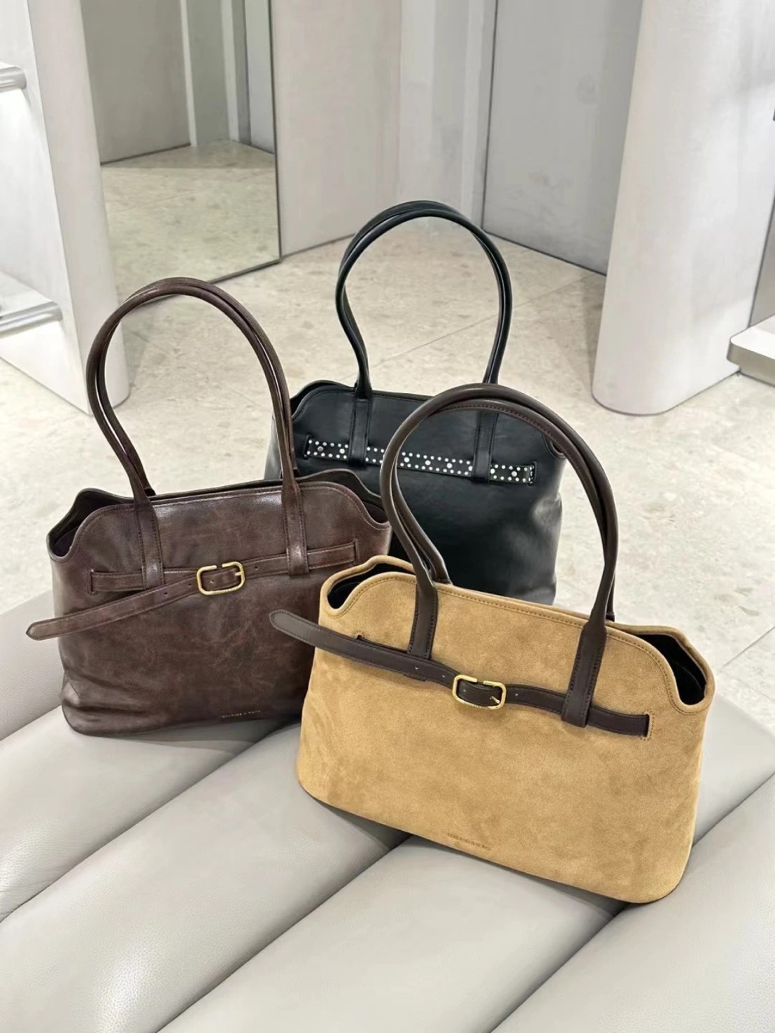 CHARLES & KEITH 小ck 手提 托特包 3色