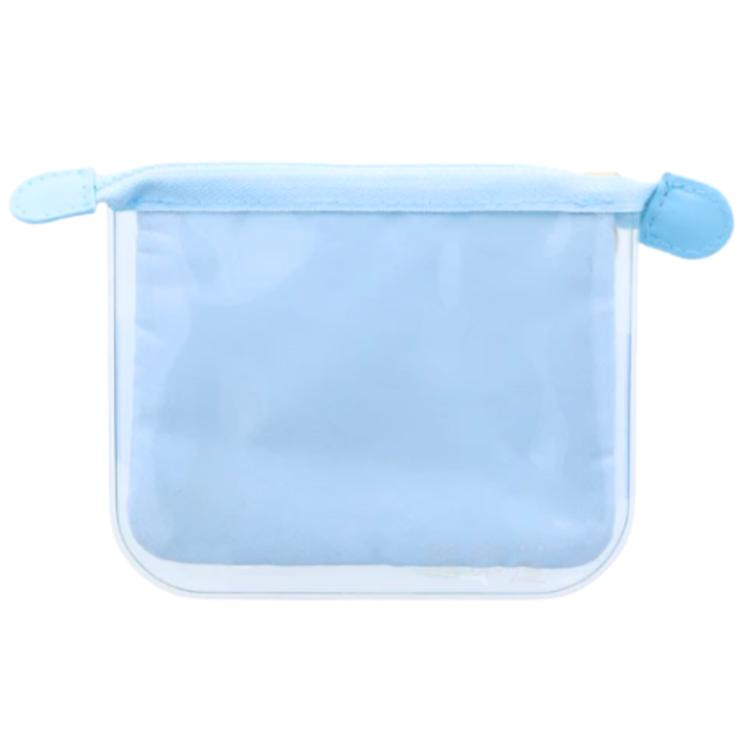 Mofusand鯊魚貓透明小袋 散銀包  萬用袋