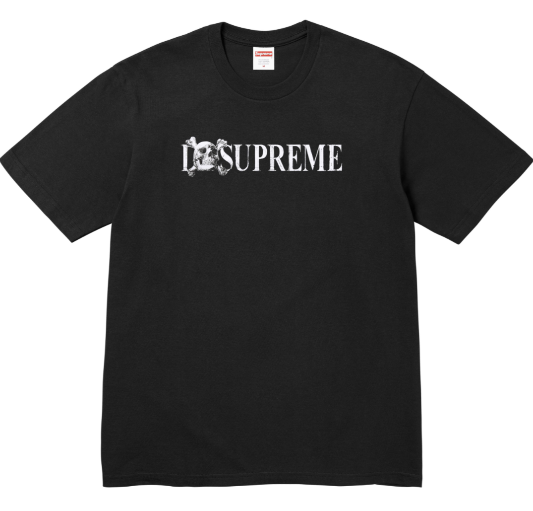 SUPREME FW25 SKULL TEE 短T (2色)